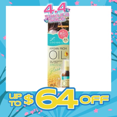 LUCIDO-L - Argan Rich Oil Hair Treatment Oil Sheer Gloss 60ml