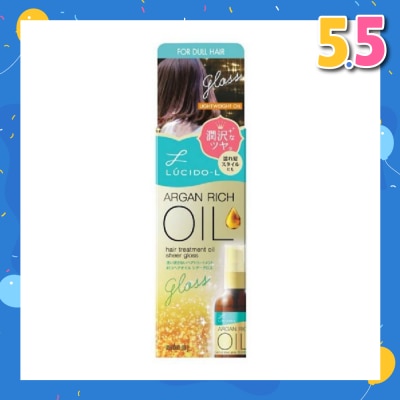 LUCIDO-L Argan Rich Oil Hair Treatment Oil Sheer Gloss 60ml