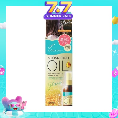 LUCIDO-L - Argan Rich Oil Hair Treatment Oil Sheer Gloss 60ml