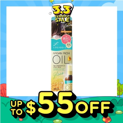 LUCIDO-L Argan Rich Oil Hair Treatment Oil Sheer Gloss 60ml