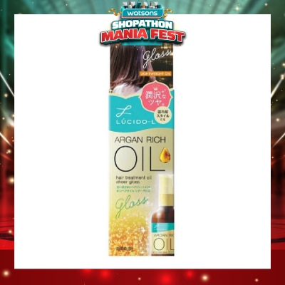 LUCIDO-L - Argan Rich Oil Hair Treatment Oil Sheer Gloss 60ml