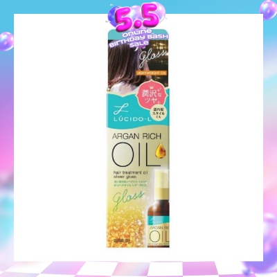 LUCIDO-L - Argan Rich Oil Hair Treatment Oil Sheer Gloss 60ml