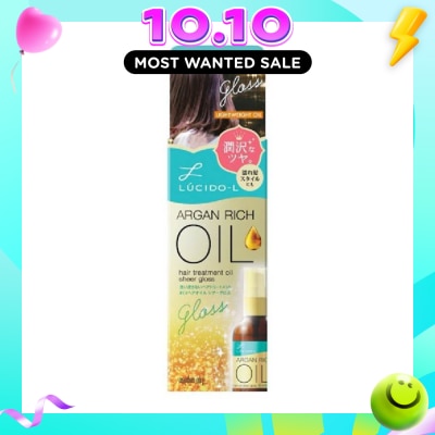 LUCIDO L Argan Rich Oil Hair Treatment Oil Sheer Gloss 60ml image