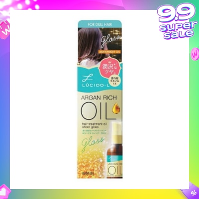 LUCIDO-L Argan Rich Oil Hair Treatment Oil Sheer Gloss 60ml