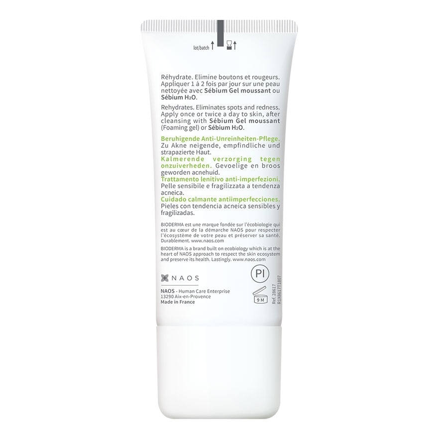 Sebium Sensitive Soothing Acne Moisturiser 30ml