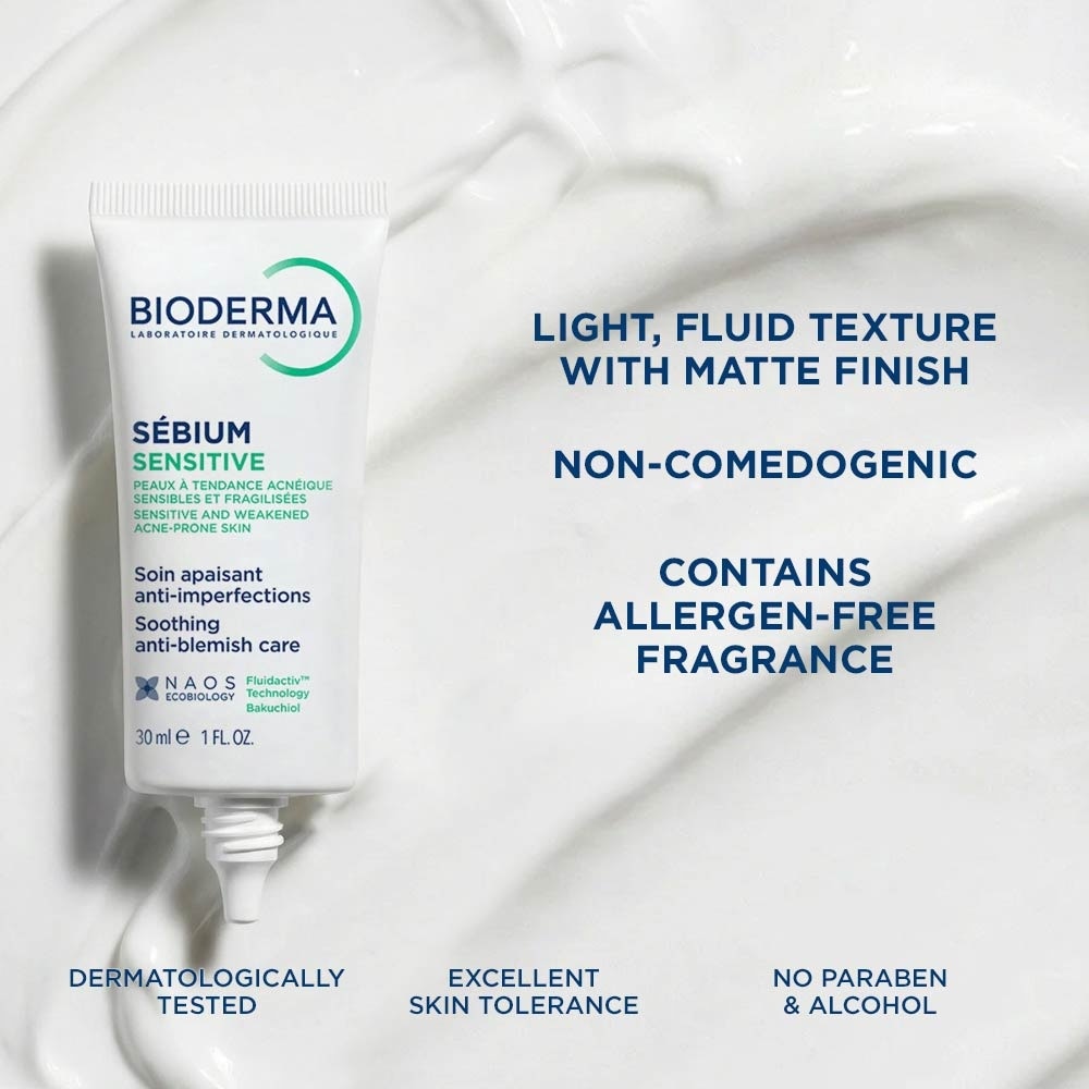Sebium Sensitive Soothing Acne Moisturiser 30ml