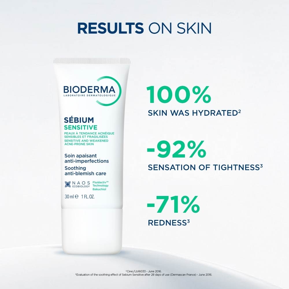 Sebium Sensitive Soothing Acne Moisturiser 30ml