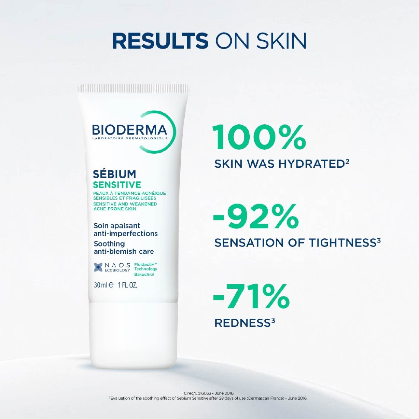 Sebium Sensitive Soothing Acne Moisturiser 30ml image
