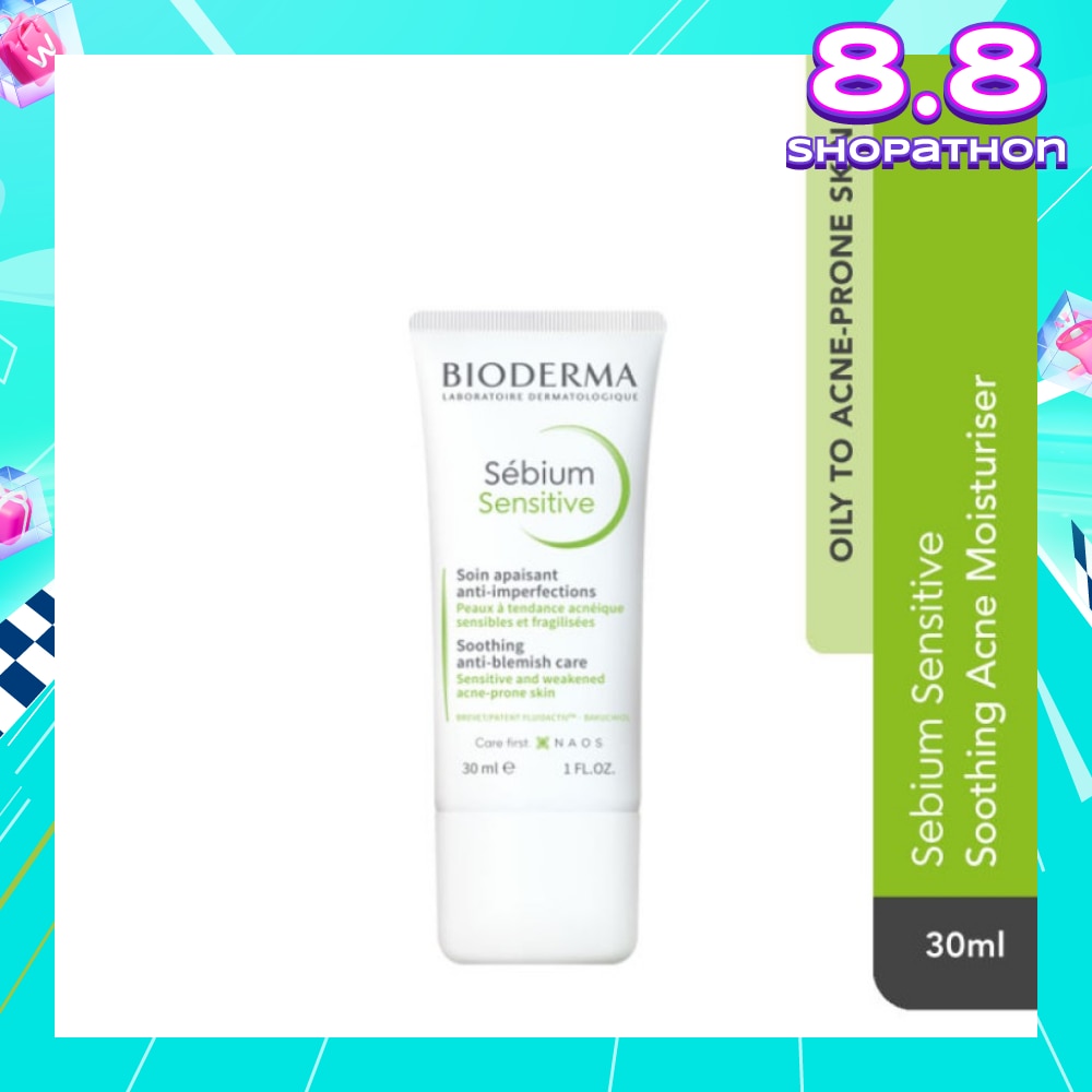 Sebium Sensitive Soothing Acne Moisturiser 30ml