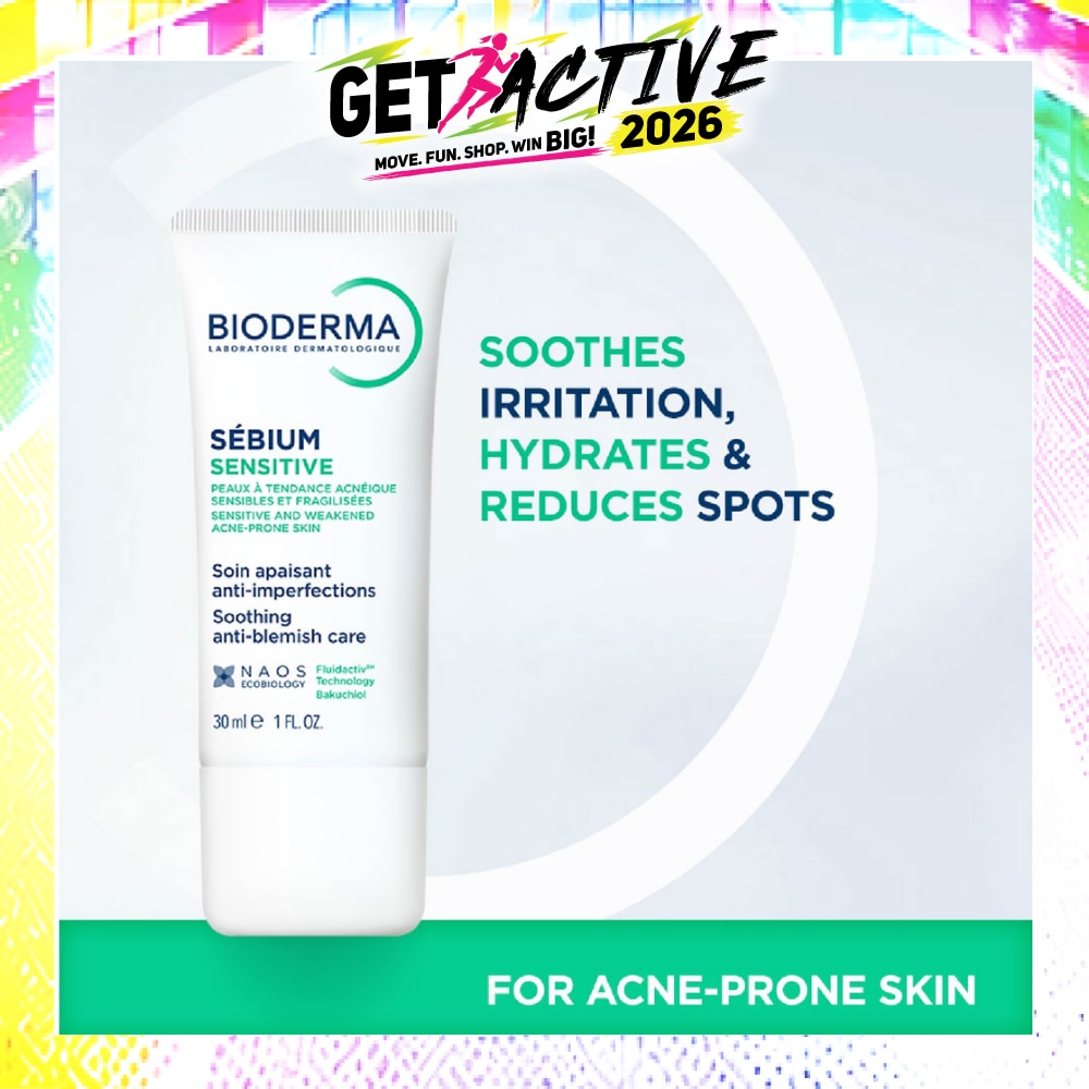 Sebium Sensitive Soothing Acne Moisturiser 30ml image