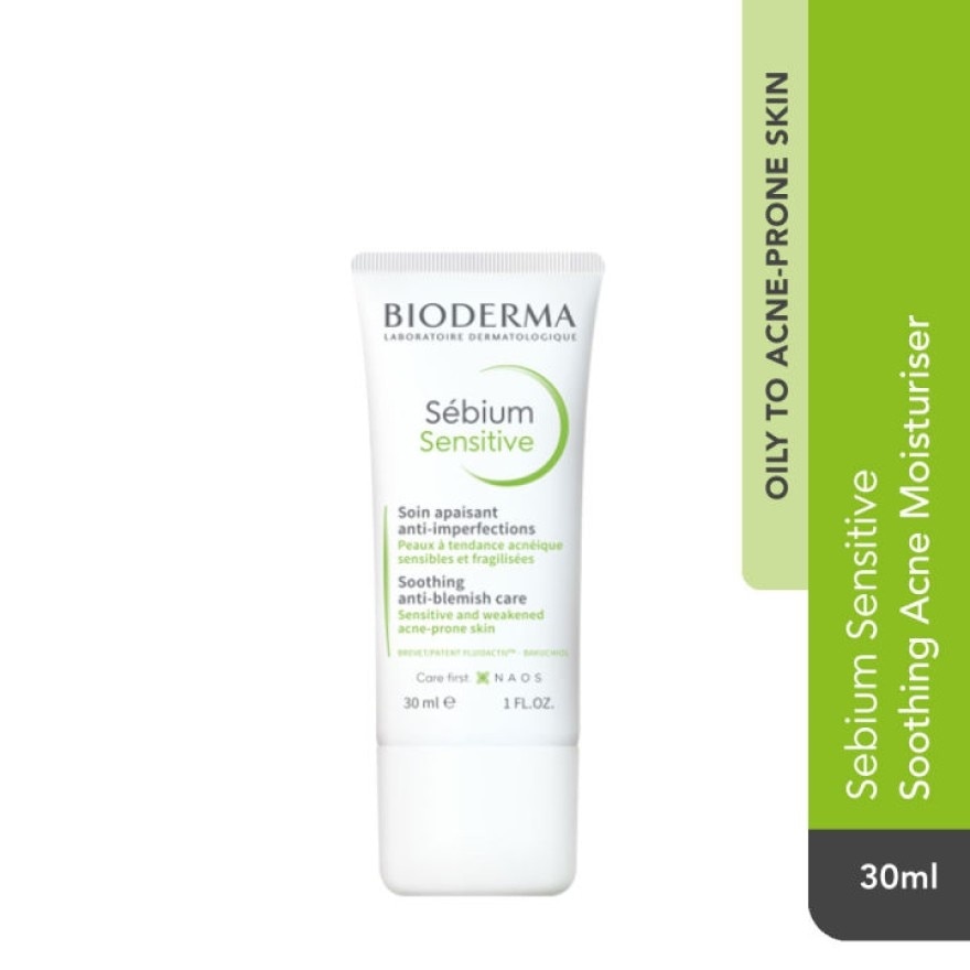 Sebium Sensitive Soothing Acne Moisturiser 30ml