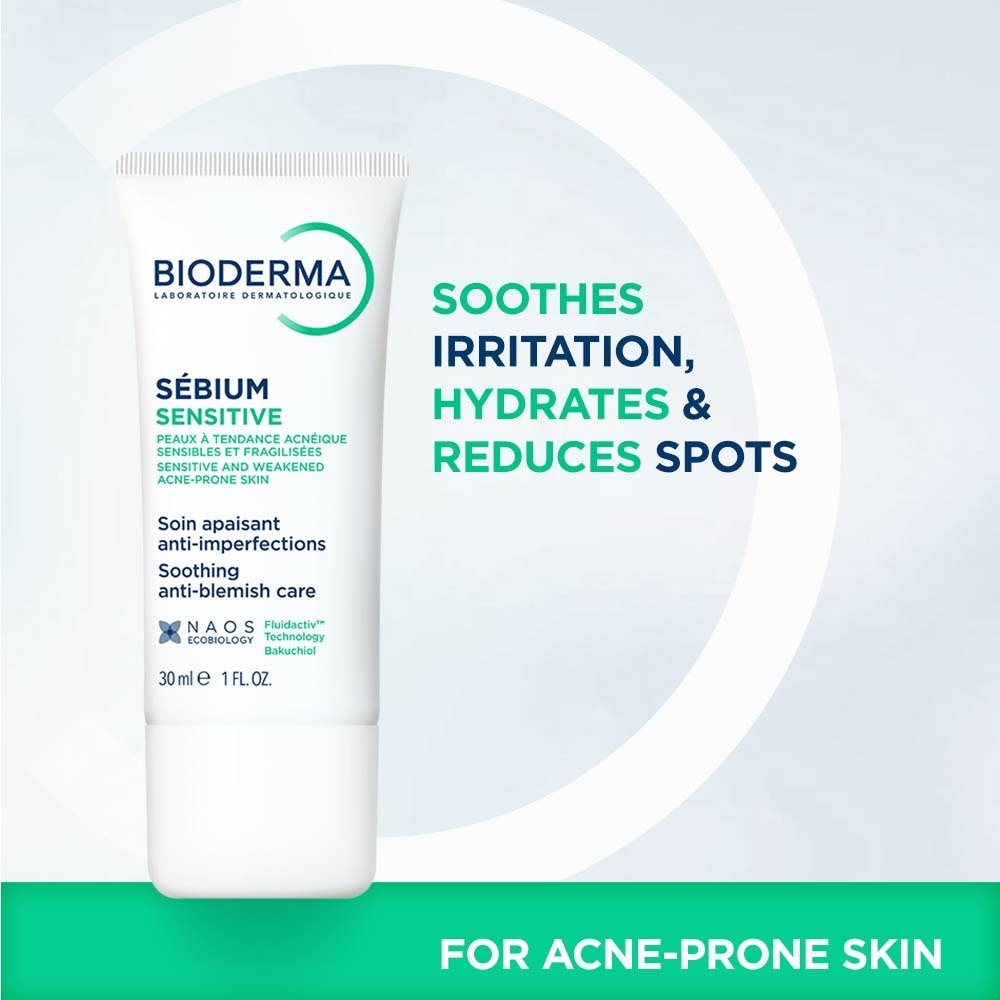Sebium Sensitive Soothing Acne Moisturiser 30ml