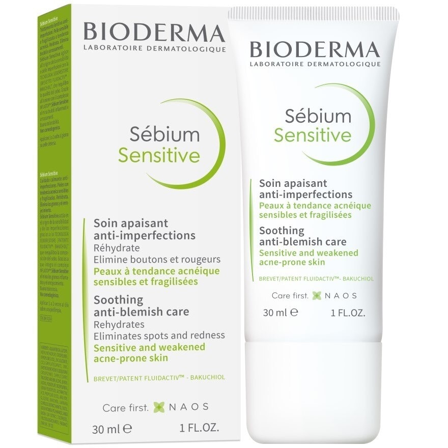 Sebium Sensitive Soothing Acne Moisturiser 30ml