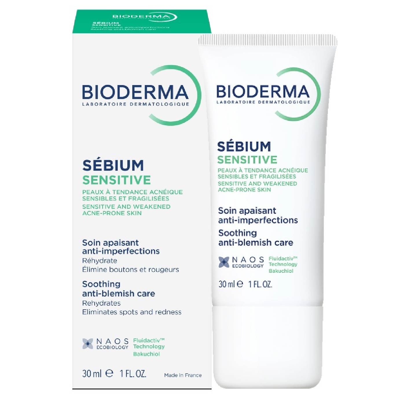 Sebium Sensitive Soothing Acne Moisturiser 30ml image