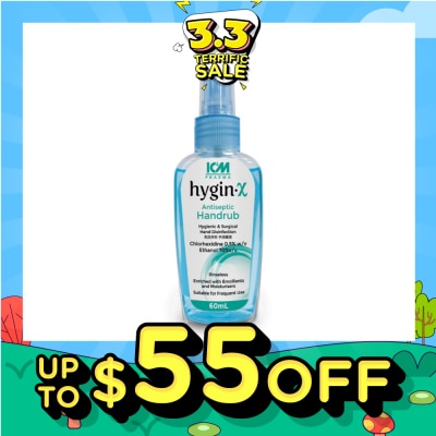 ICM PHARMA Hygin-X Antiseptic Handrub Spray 60mL