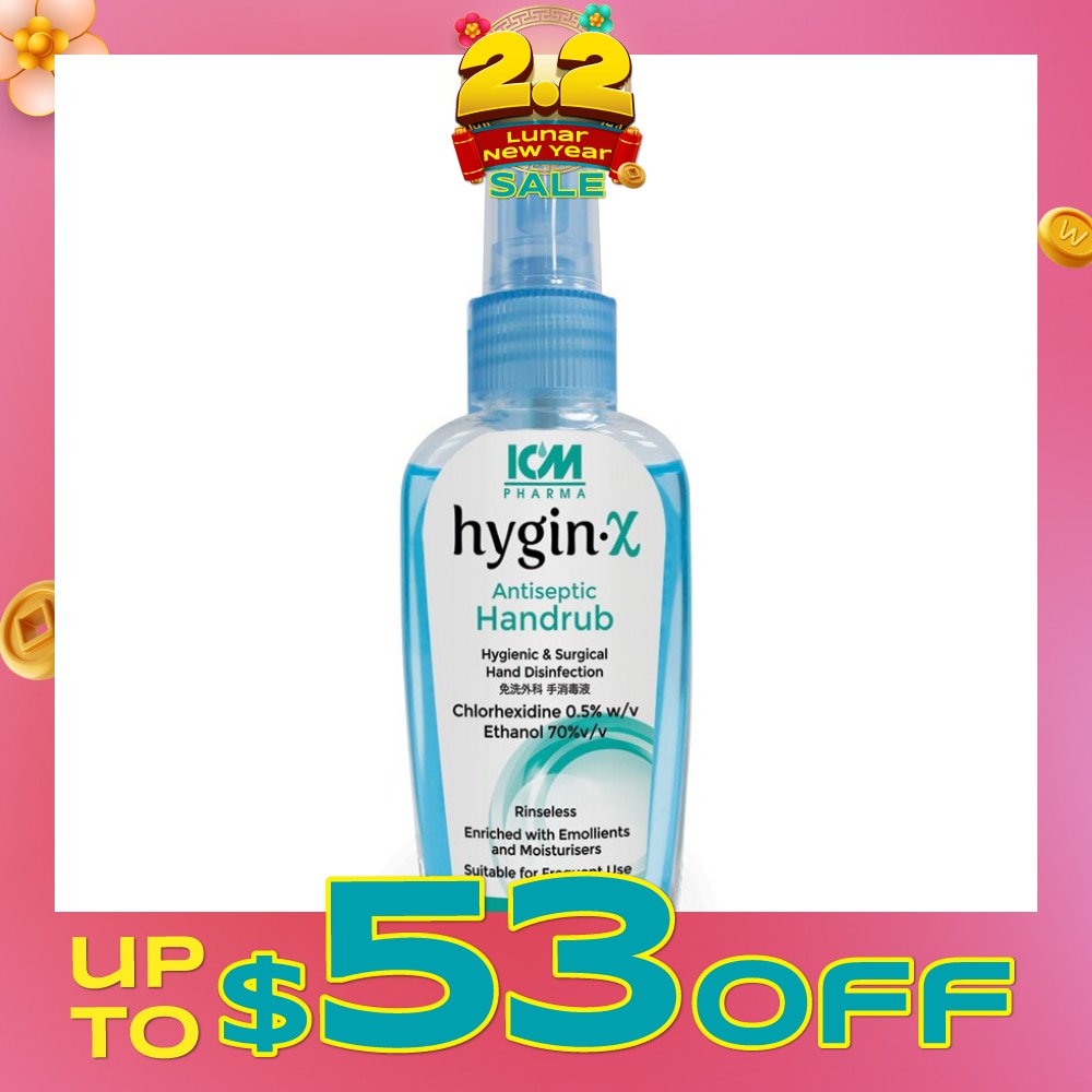 Hygin-X Antiseptic Handrub Spray 60mL