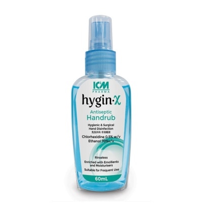 ICM PHARMA Hygin-X Antiseptic Handrub Spray 60mL