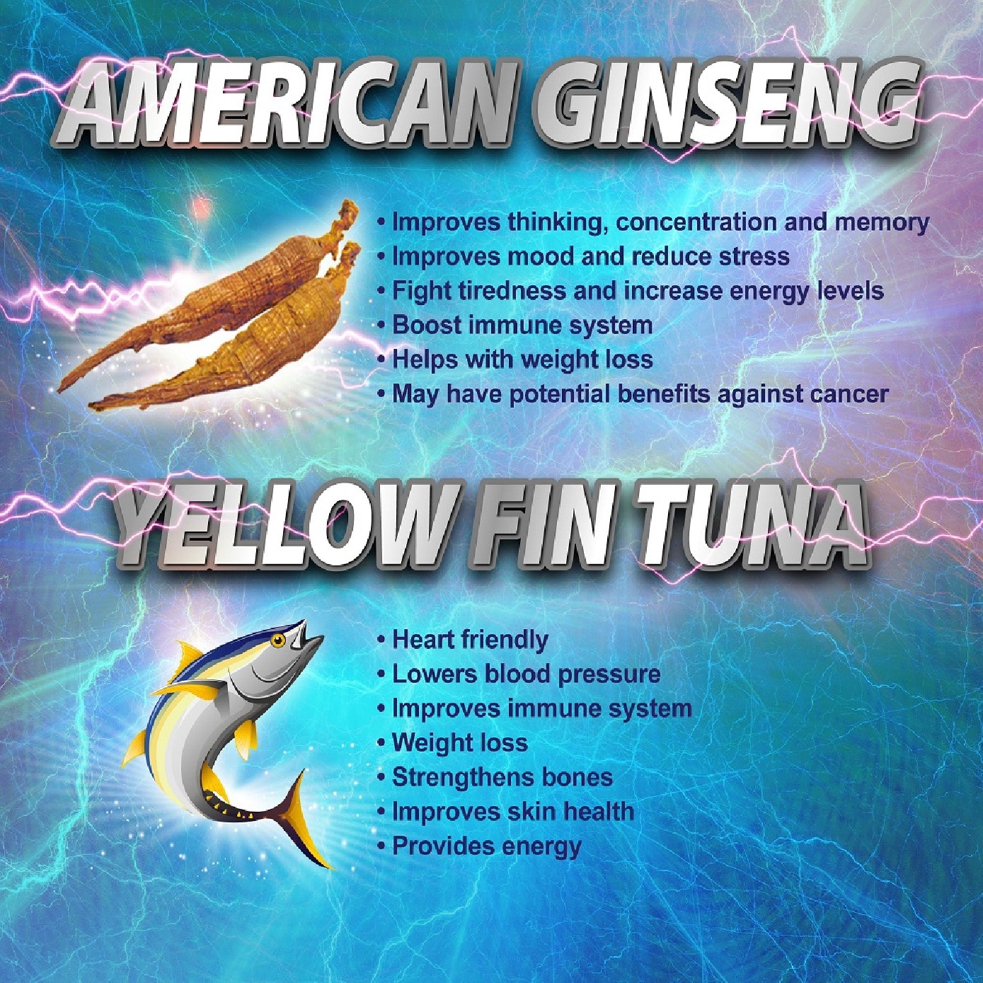Essence of Fish with American Ginseng 68ml x 8