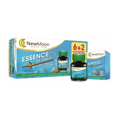 NEW MOON Essence of Fish with American Ginseng 68ml x 8