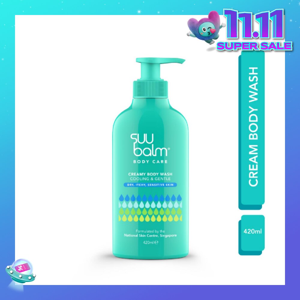 Creamy Body Wash (Cooling & Gentle) 420ml