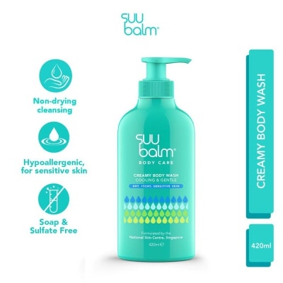 SUU BALM Creamy Body Wash (Cooling & Gentle) 420ml image