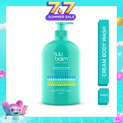 SUU BALM - Creamy Body Wash (Cooling & Gentle) 840ml