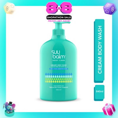 SUU BALM - Creamy Body Wash (Cooling & Gentle) 840ml