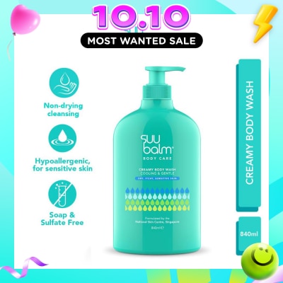SUU BALM Creamy Body Wash (Cooling & Gentle) 840ml image