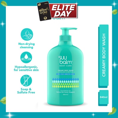 SUU BALM Creamy Body Wash (Cooling & Gentle) 840ml image