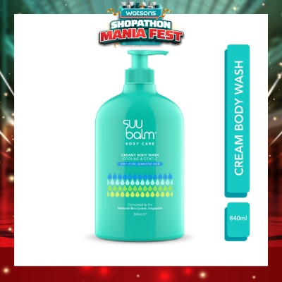 SUU BALM - Creamy Body Wash (Cooling & Gentle) 840ml