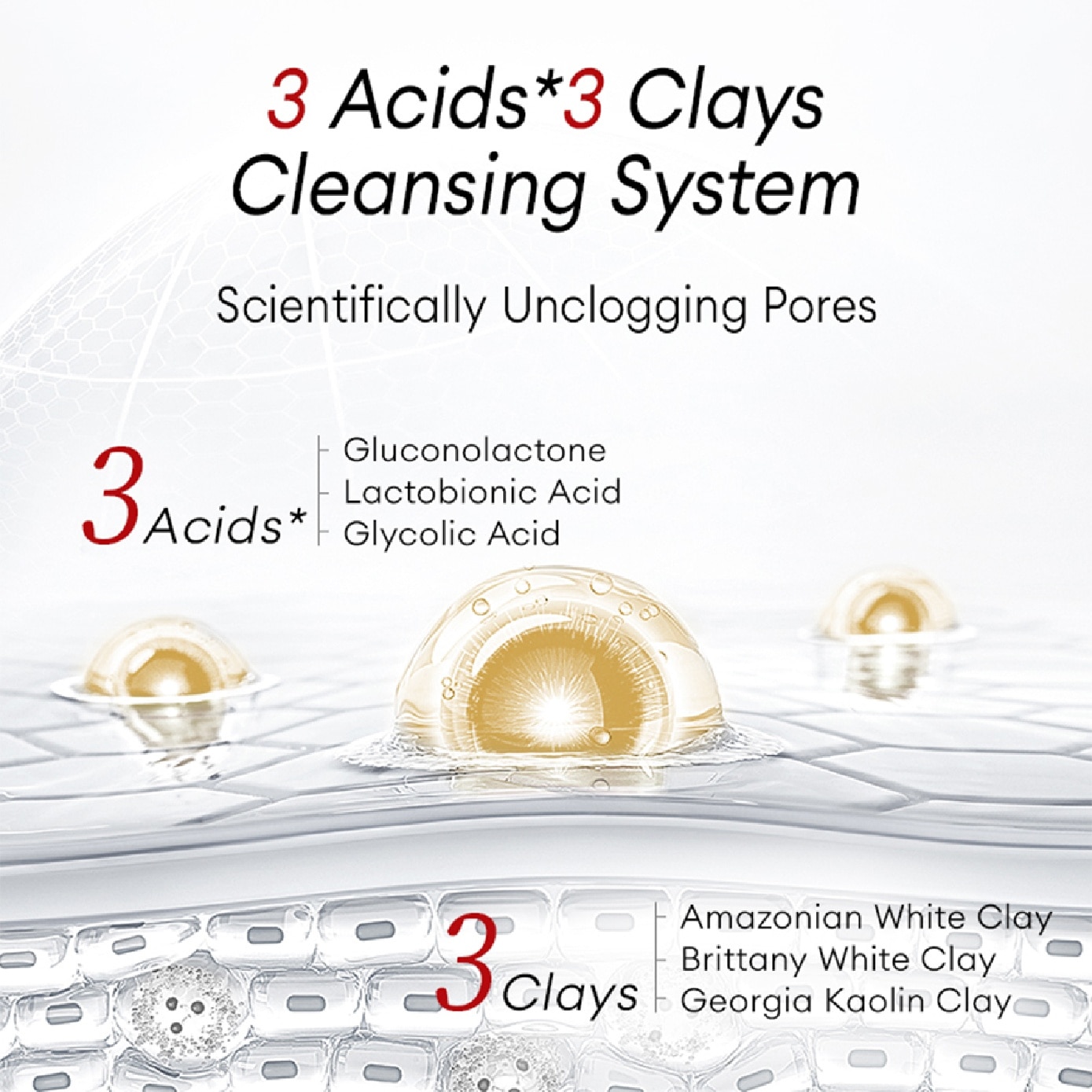 Acids Double Cleansing Clay Mask 7g x 10s