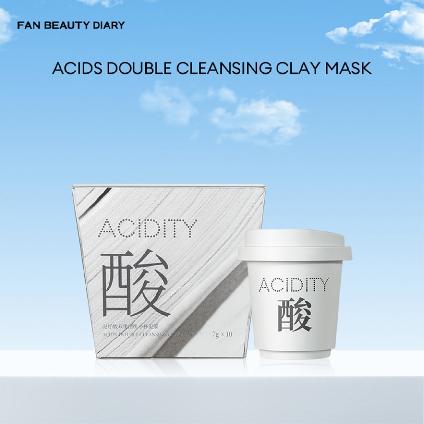 Acids Double Cleansing Clay Mask 7g x 10s