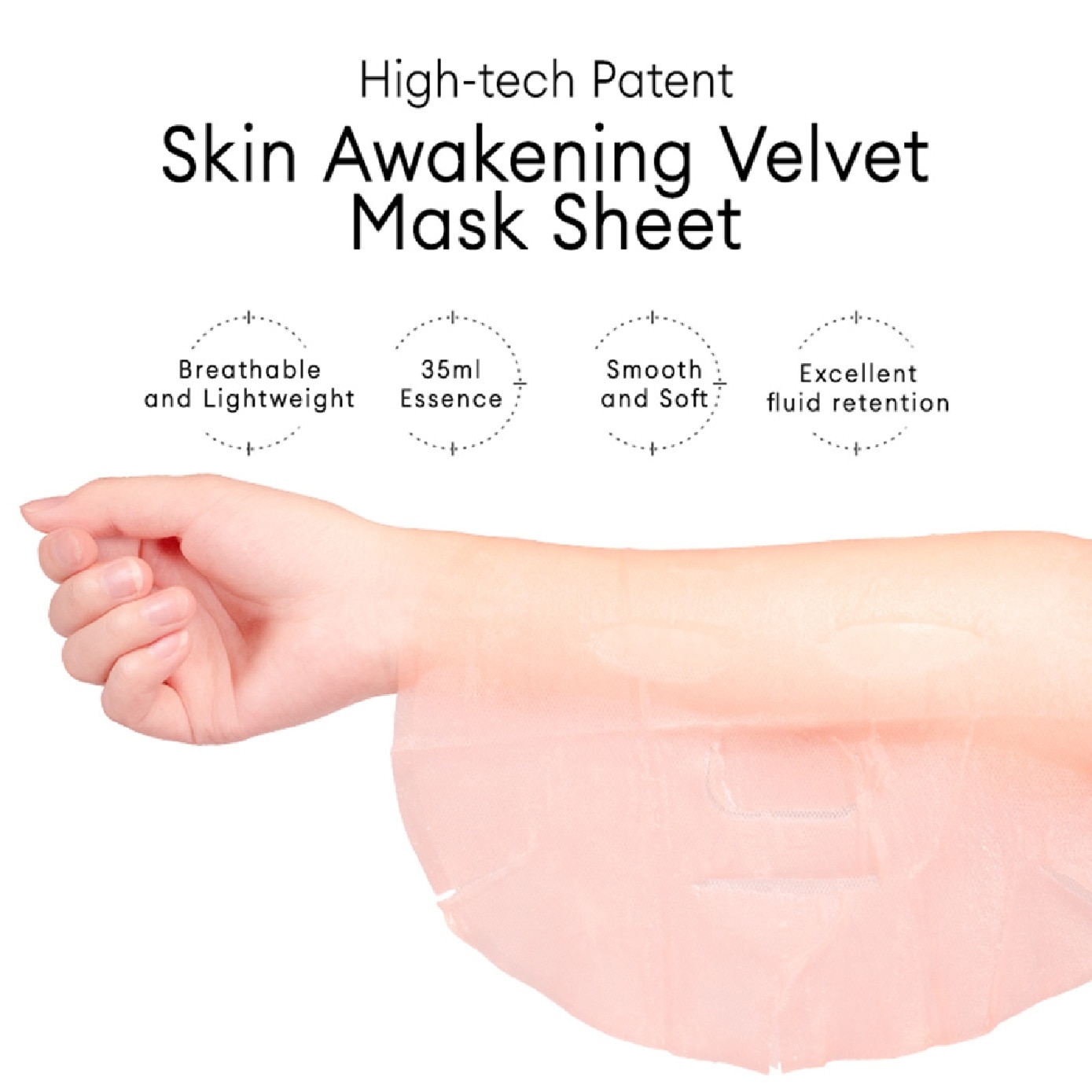 Astaxanthin Coffee Double Anti Wrinkle Icy Morning Facial Mask 35ml x 5s