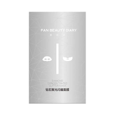 FAN BEAUTY DIARY Diamond Concentrated Glitter Facial Mask 30ml x 5s