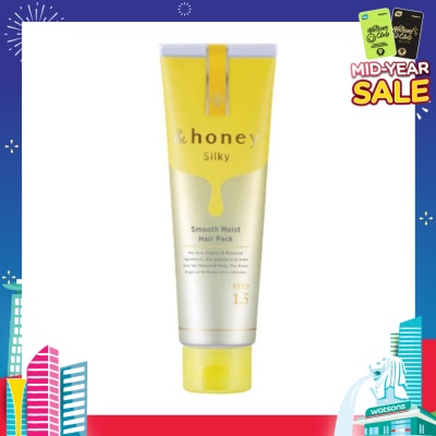 &HONEY Silk Smooth Moist Hair Pack 1.5 (For Silky Smooth Tangle Free Hair) 130g