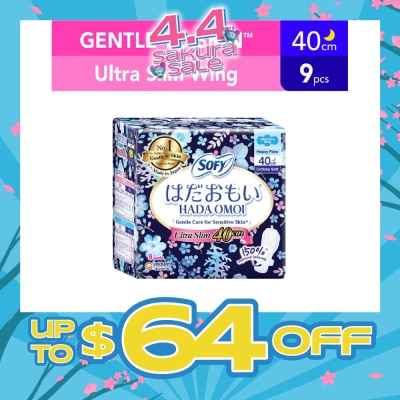 SOFY - Hadaomoi Night Ultra Slim Wing 40cm 9s