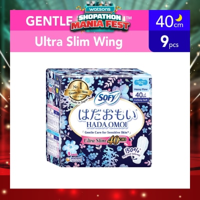 SOFY - Hadaomoi Night Ultra Slim Wing 40cm 9s