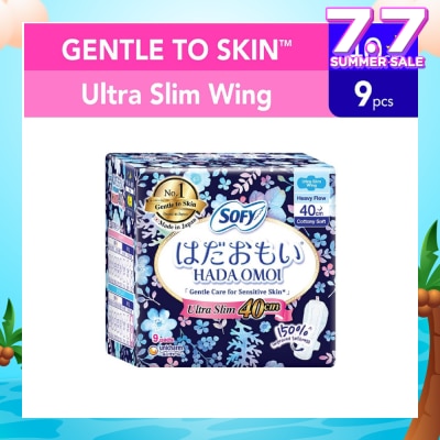 SOFY Hadaomoi Night Ultra Slim Wing 40cm 9s