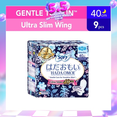 SOFY - Hadaomoi Night Ultra Slim Wing 40cm 9s