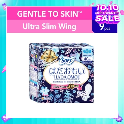 SOFY Hadaomoi Night Ultra Slim Wing 40cm 9s