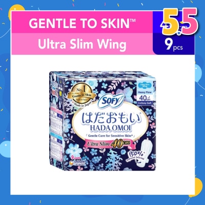 SOFY Hadaomoi Night Ultra Slim Wing 40cm 9s
