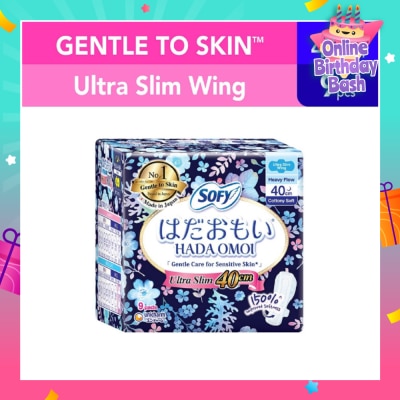 SOFY Hadaomoi Night Ultra Slim Wing 40cm 9s