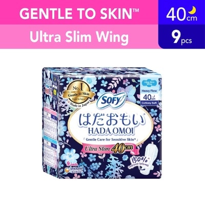 SOFY Hadaomoi Night Ultra Slim Wing 40cm 9s