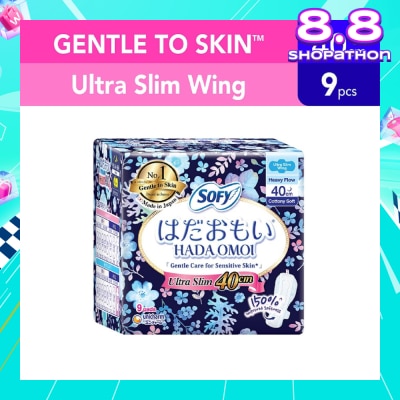 SOFY Hadaomoi Night Ultra Slim Wing 40cm 9s