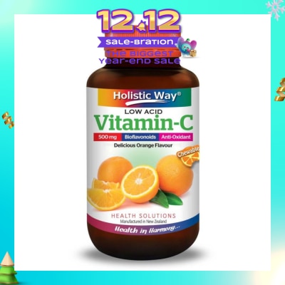 HOLISTIC WAY Chewable Vitamin C 500mg 50's