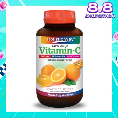 HOLISTIC WAY Chewable Vitamin C 500mg 50's