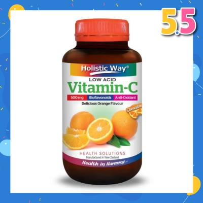 HOLISTIC WAY Chewable Vitamin C 500mg 50's