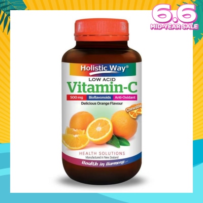 HOLISTIC WAY Chewable Vitamin C 500mg 50's