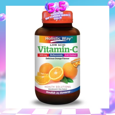 HOLISTIC WAY - Chewable Vitamin C 500mg 50's