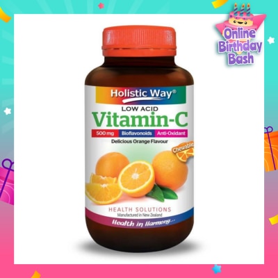HOLISTIC WAY Chewable Vitamin C 500mg 50's
